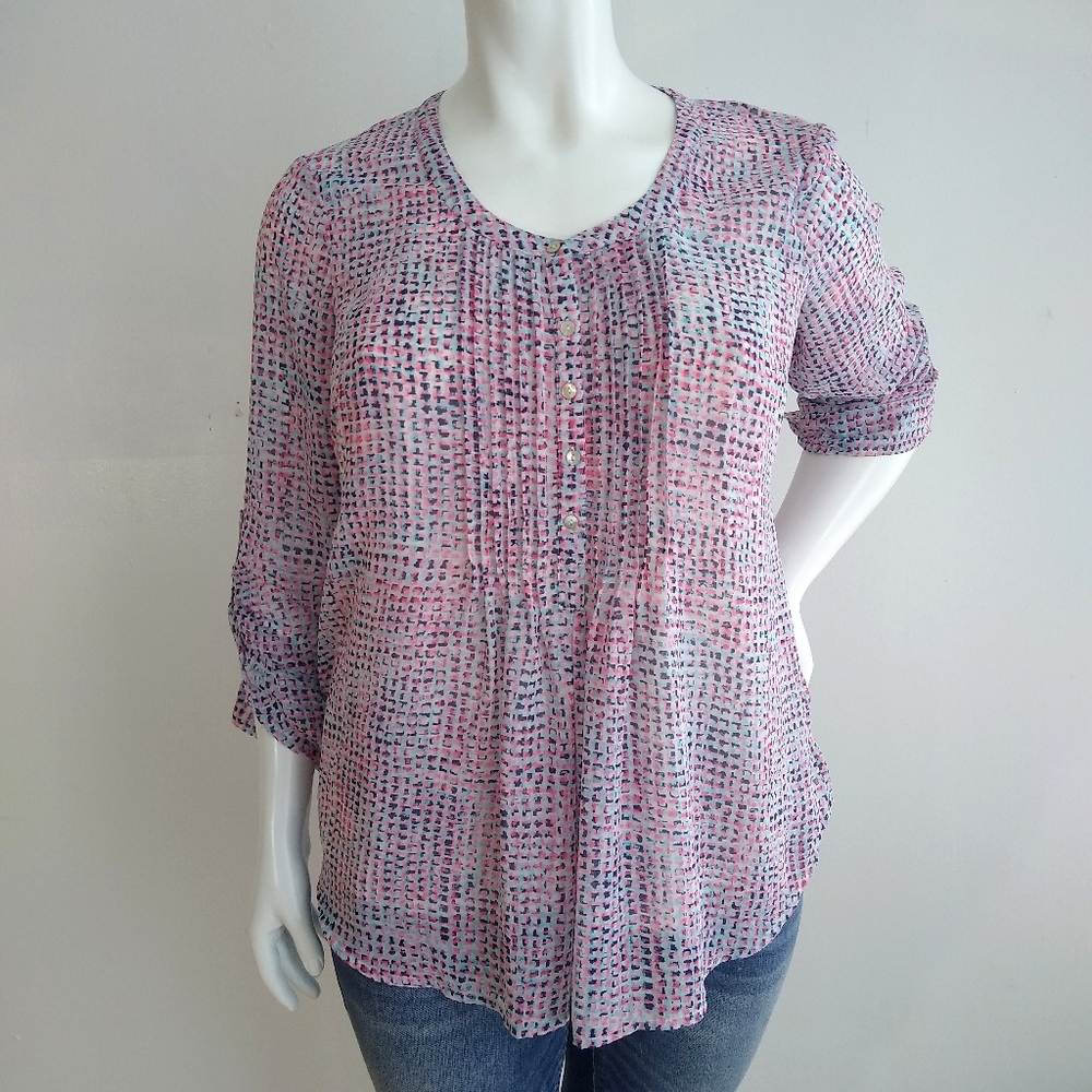 Motherhood Maternity Colorful Top XL
